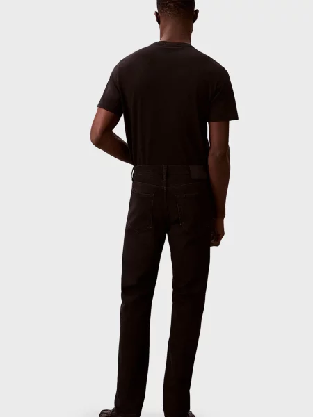 Прямі джинси Calvin Klein у вуличному стилі чорні
