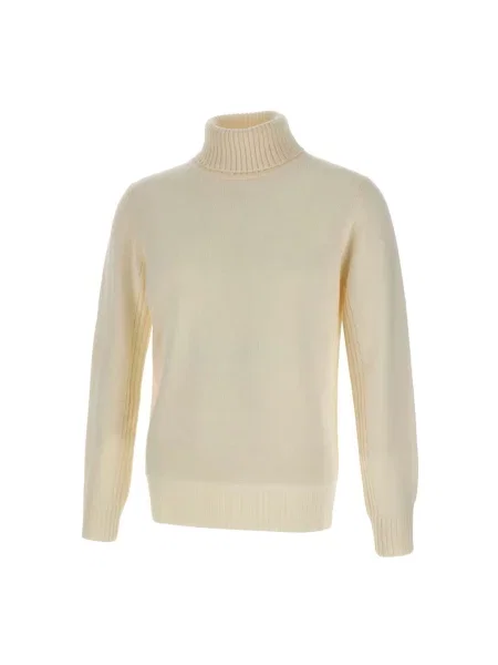 Sweter Kangra wełniany biały
