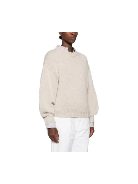 Sweter Khaite z kaszmiru beżowy