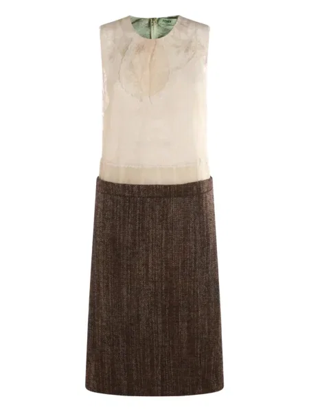 Rochie Fendi din tweed de costum