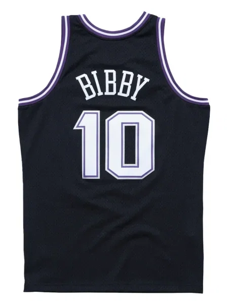 Hanorac Mitchell & Ness din jerseu negru