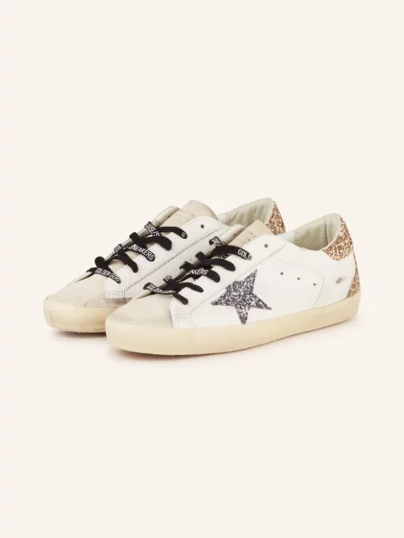 Golden Goose Sneakersy Hi Star weiss białe