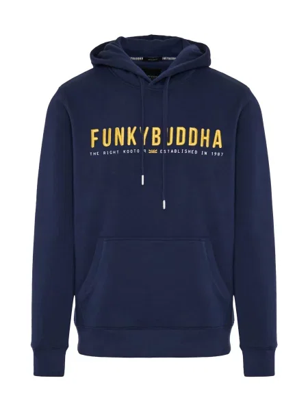 Funky Buddha Pulover bleumarin