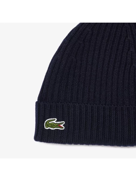 Шапка Lacoste синяя