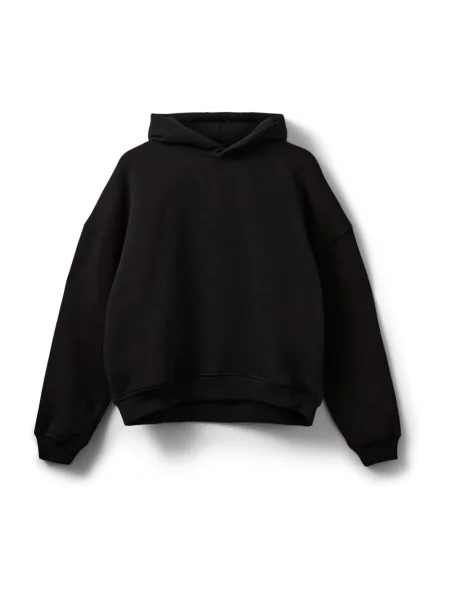 Bluza z kapturem Sofie Schnoor z kapturem czarna