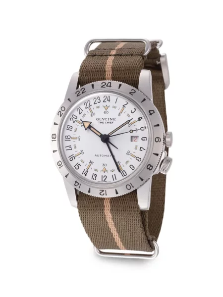 Ceas Glycine alb