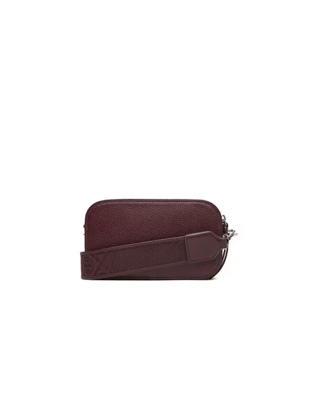 Ročna torba Tory Burch Mini Miller Bordo rdeča