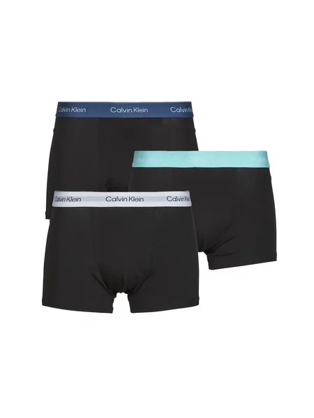 Calvin Klein Underwear Boksarice mornarska / turkizna bela črna
