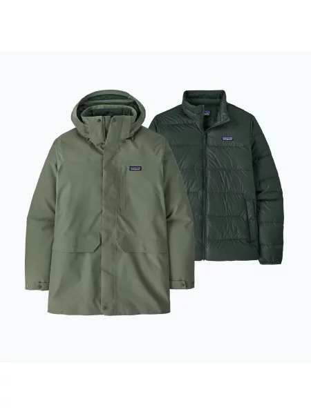 Parka Patagonia zöld