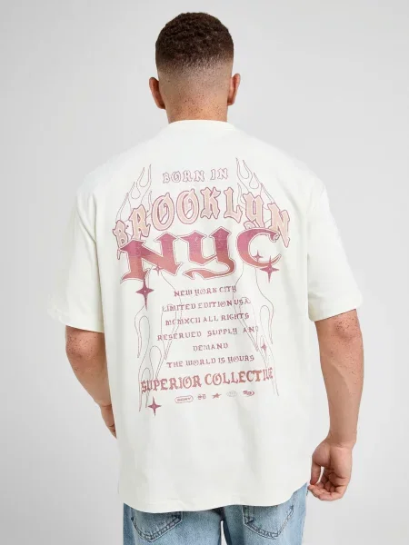 Supply&demand T-Shirt Mega beżowa