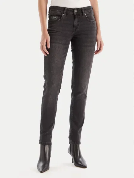 Versace Jeans Couture Джинси CDWRC Skinny Fit чорний