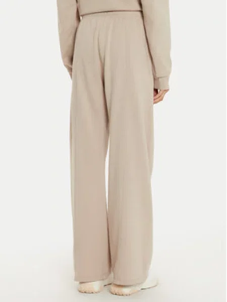 Champion Sportinės kelnės Wide Leg smėlio