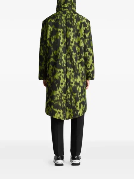 Palton Fusalp cu glugă verde