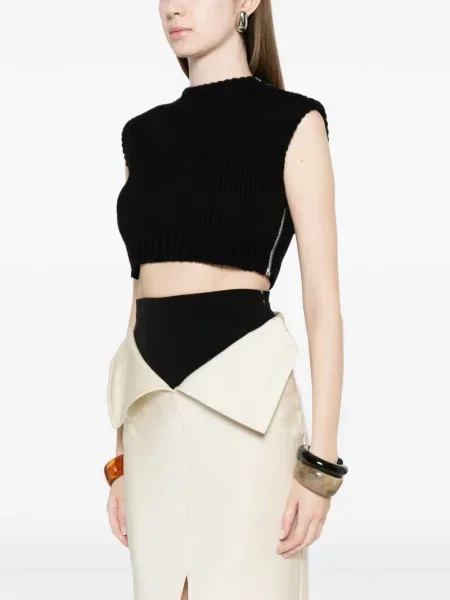 Top Max Mara tricotate negru