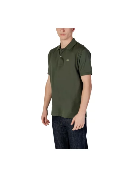 Koszulka polo Lacoste z krótkim rękawem zielona