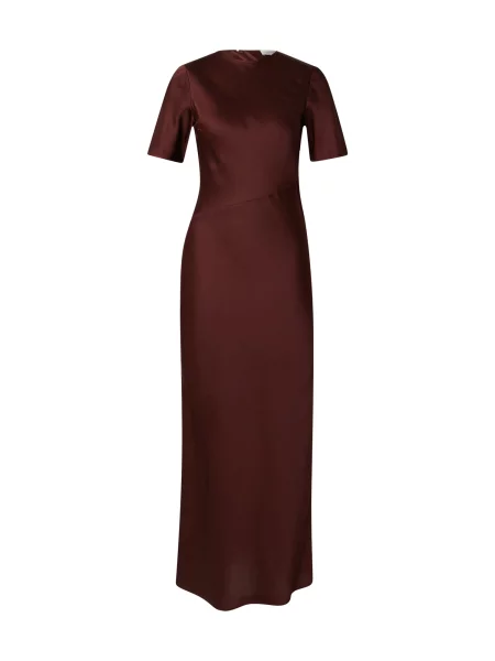 & Other Stories Rochie ruginiu maro