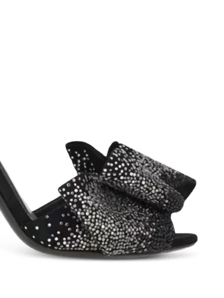 Sandale Ferragamo cu funde negru