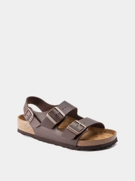 Шлепанцы Birkenstock коричневые
