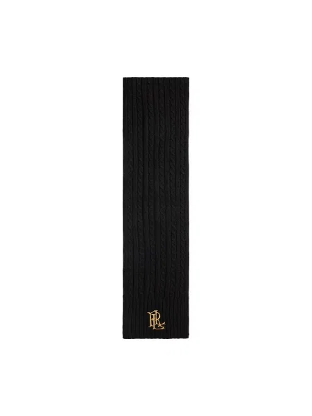 Šál LAUREN RALPH LAUREN čierna