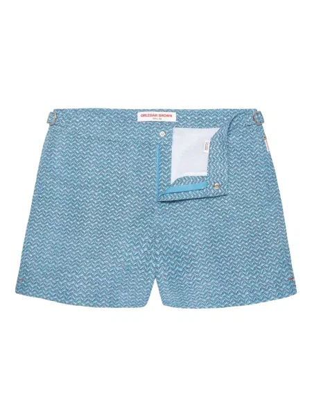 Slip de baie Orlebar Brown cu imagine albastru