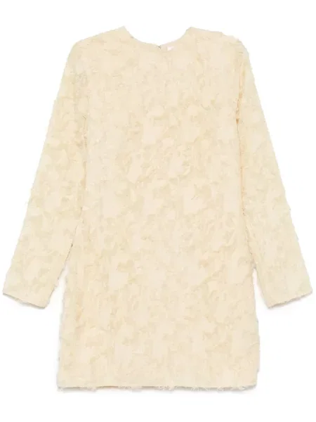 Rochie mini Samsøe Samsøe de costum galben