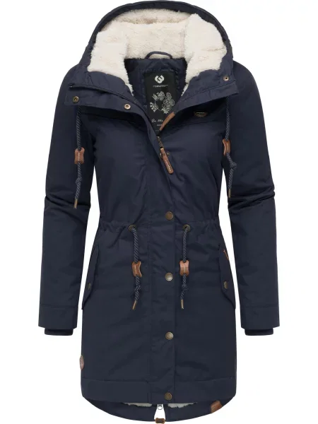 Ragwear Zimska parka Canny mornarsko plava