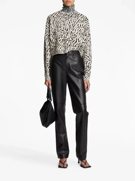 Žakardinis megztinis Proenza Schouler White Label balta