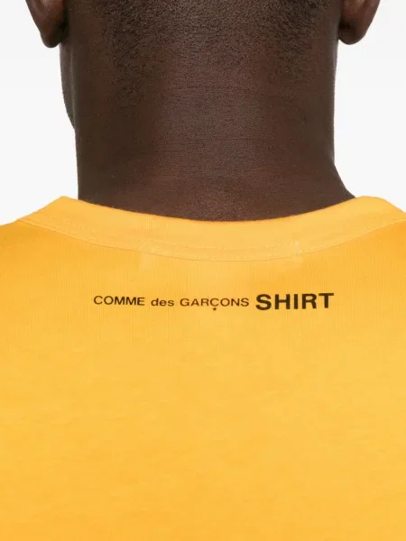 Μπλούζα Comme Des Garçons Shirt κίτρινο