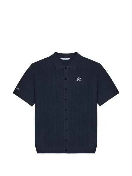 Golf tricou polo Malbon Golf albastru