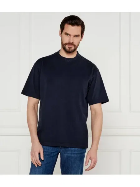 BOSS ORANGE Tricou Te_Dye | Oversize fit portocaliu