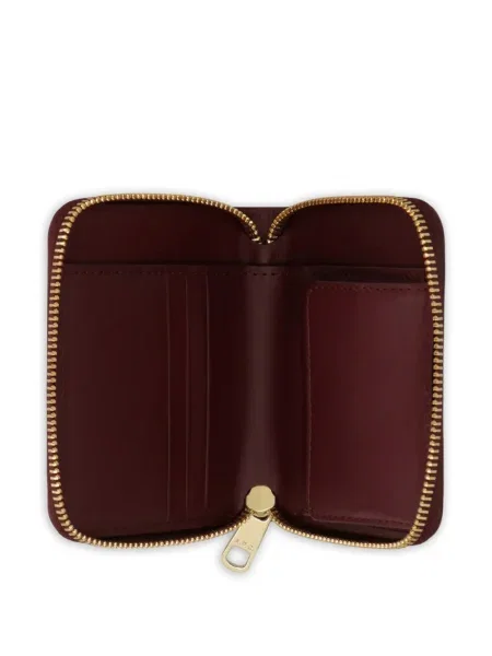 Portofel A.p.c. din piele roșu