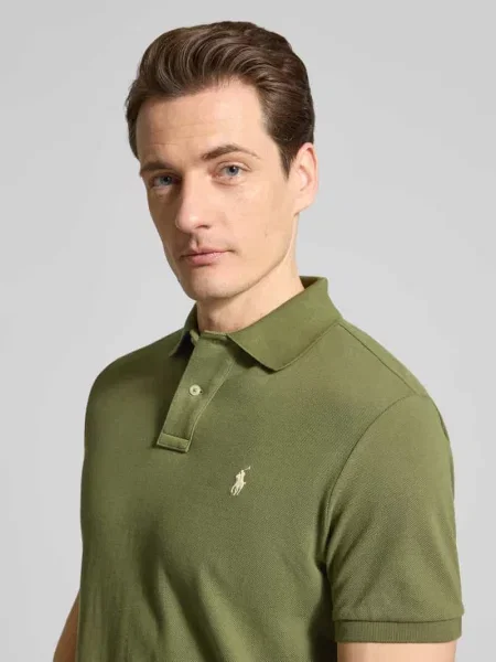 Polo Ralph Lauren polo oliwkowa