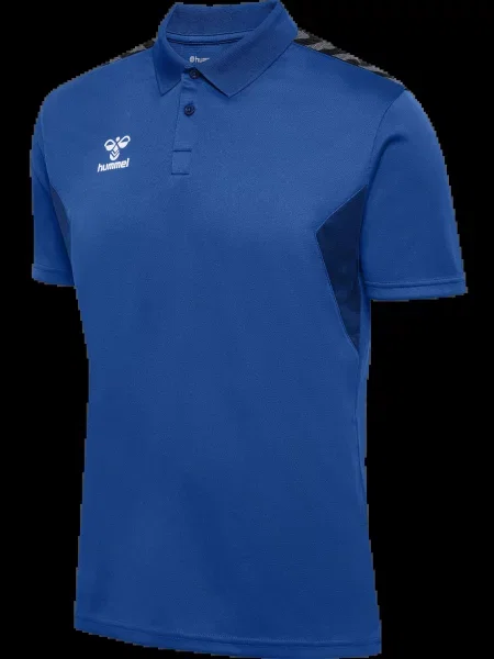 Hummel Polo hmlAUTHENTIC FUNCTIONAL POLO TRUE BLUE niebieska