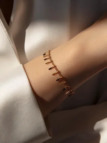 Позолочений браслет Lilou