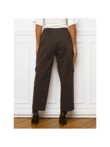 Pantaloni La Modeuse maro