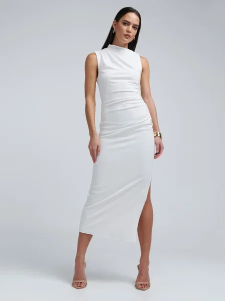 BWLDR Rochie de seară Rory' alb