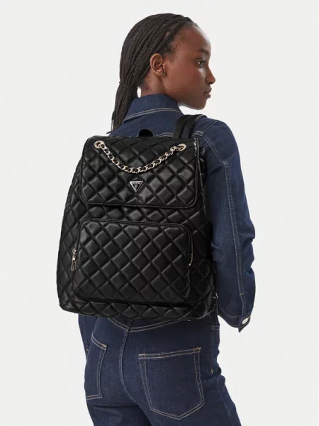 Ruksak Guess Juliet Travel crna
