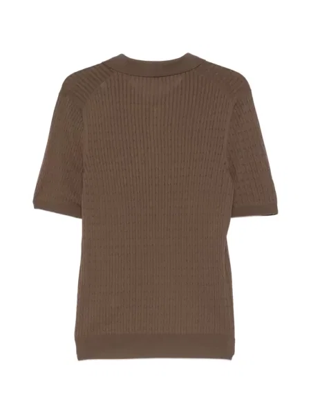 Tricou polo Tagliatore maro