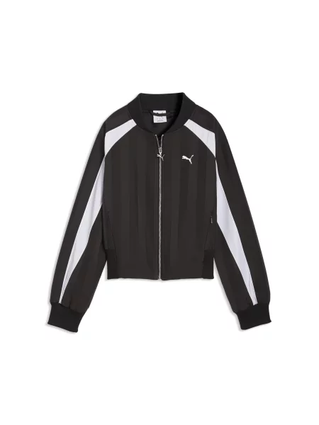 PUMA Geacă de primăvară-toamnă Future Archive negru alb