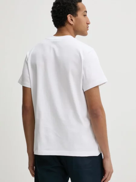 Однотонная футболка G-star Raw белая