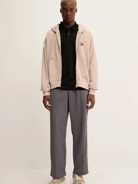 Спортивні штани adidas Originals Baggy Tp з аплікацією сірий