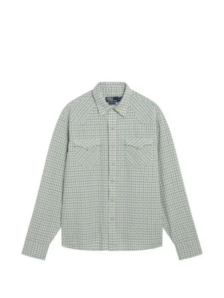 Kostkovaná košile Polo Ralph Lauren modrá