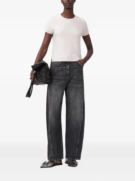Tricou Allsaints scurt roz