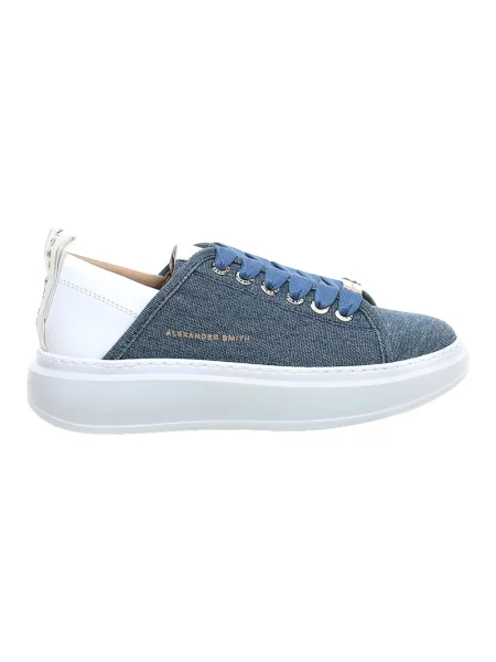 Sneakersy Alexander Smith granatowe