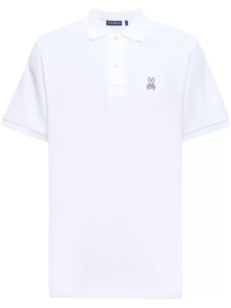 Polo Psycho Bunny białe
