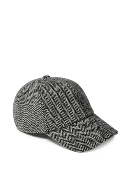 Șapcă Paul Smith din tweed gri