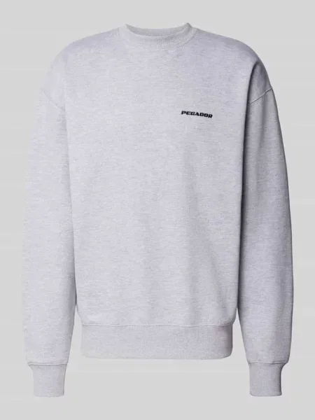 Bluza o kroju relaxed fit z mieszanki bawełny Pegador