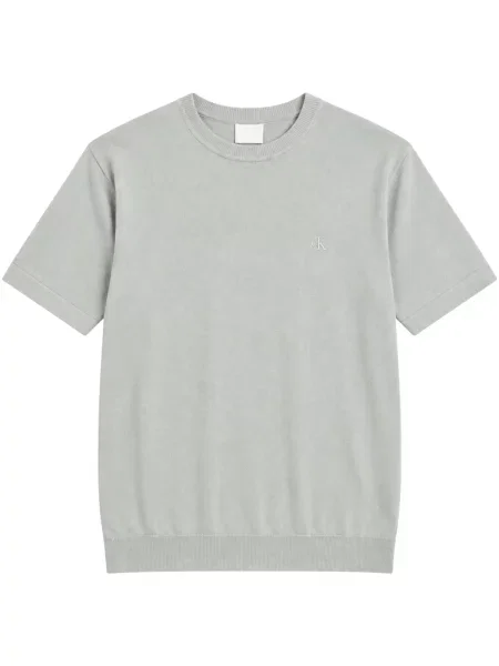 Tričko Calvin Klein Jeans sivá