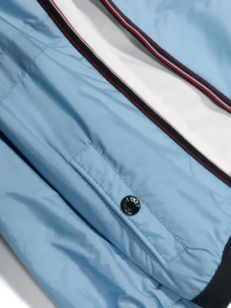 Kurtka dziecięca Moncler Enfant niebieska
