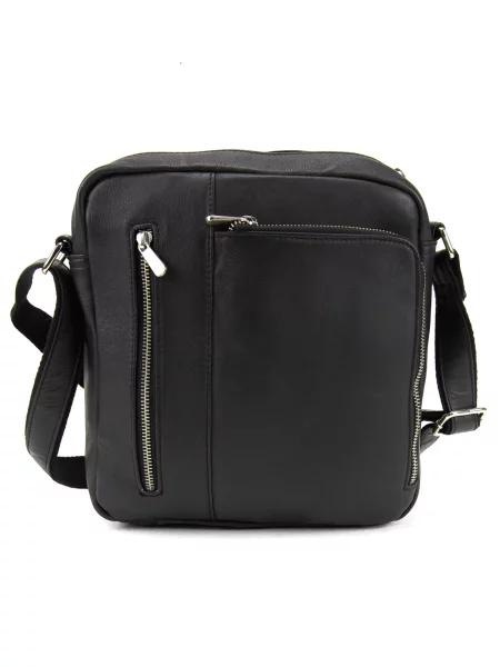 RoyalBag Мессенджер Шкіра чорний